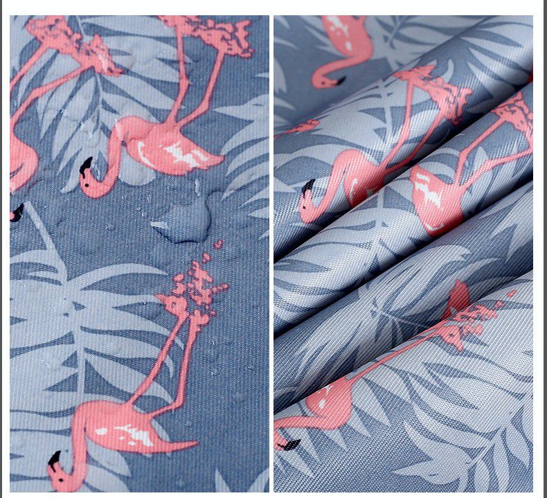 防水棉被衣物收納袋-小兔-藍色