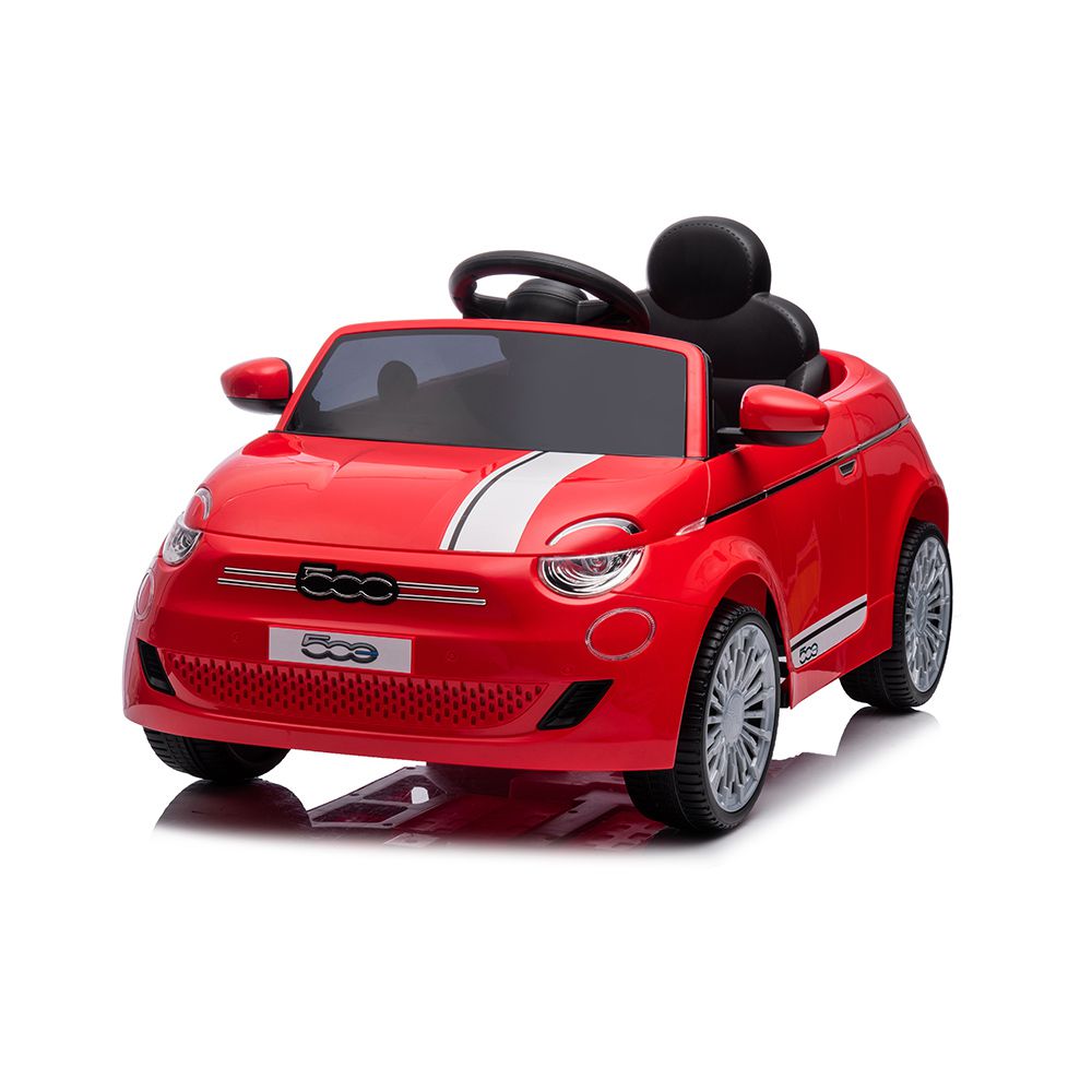 FIAT 500e電動玩具車-紅