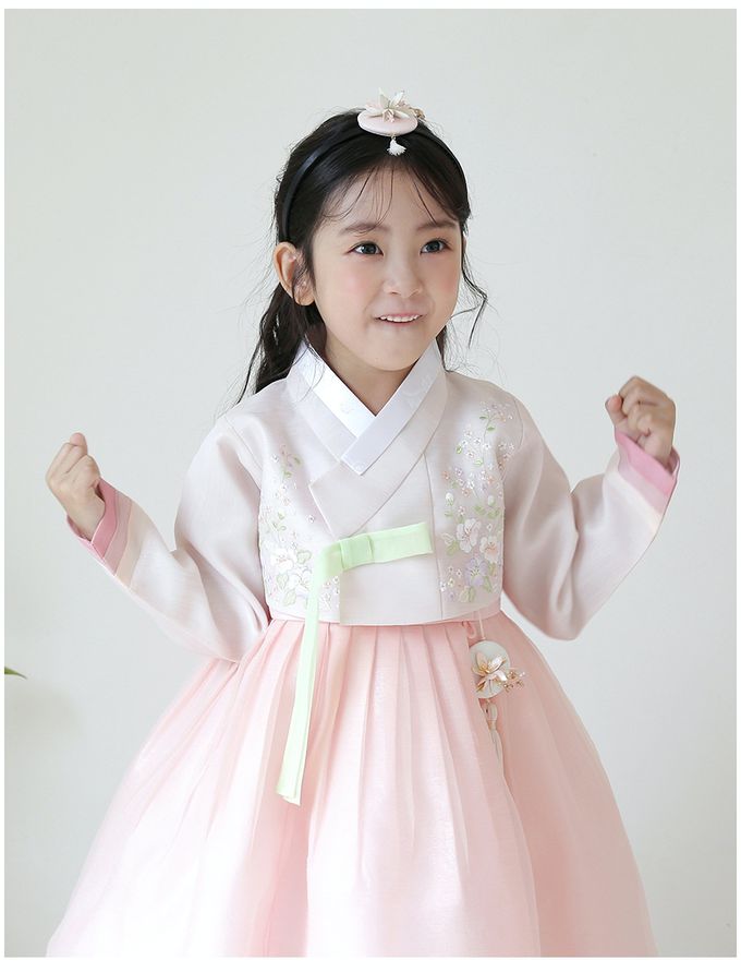 韓國 yedam - 女寶韓服-PREMIUM-珍珠粉