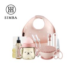 Simba 小獅王辛巴 - 寶寶開飯 餐桌美學啟蒙組-蜜桃菠菠