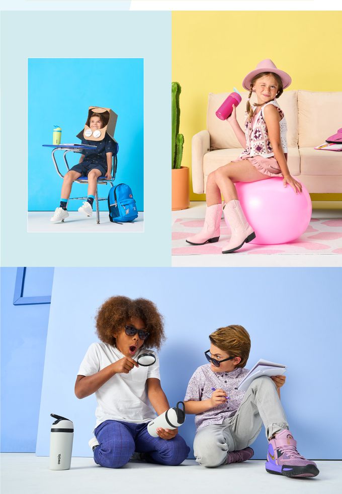 美國 Owala - Flip兒童三層不鏽鋼水壺415ml