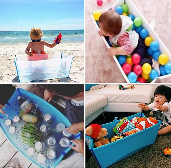 Stokke - Flexi Bath 折疊式浴盆-X-Large-加大版-白色(灰色包邊)