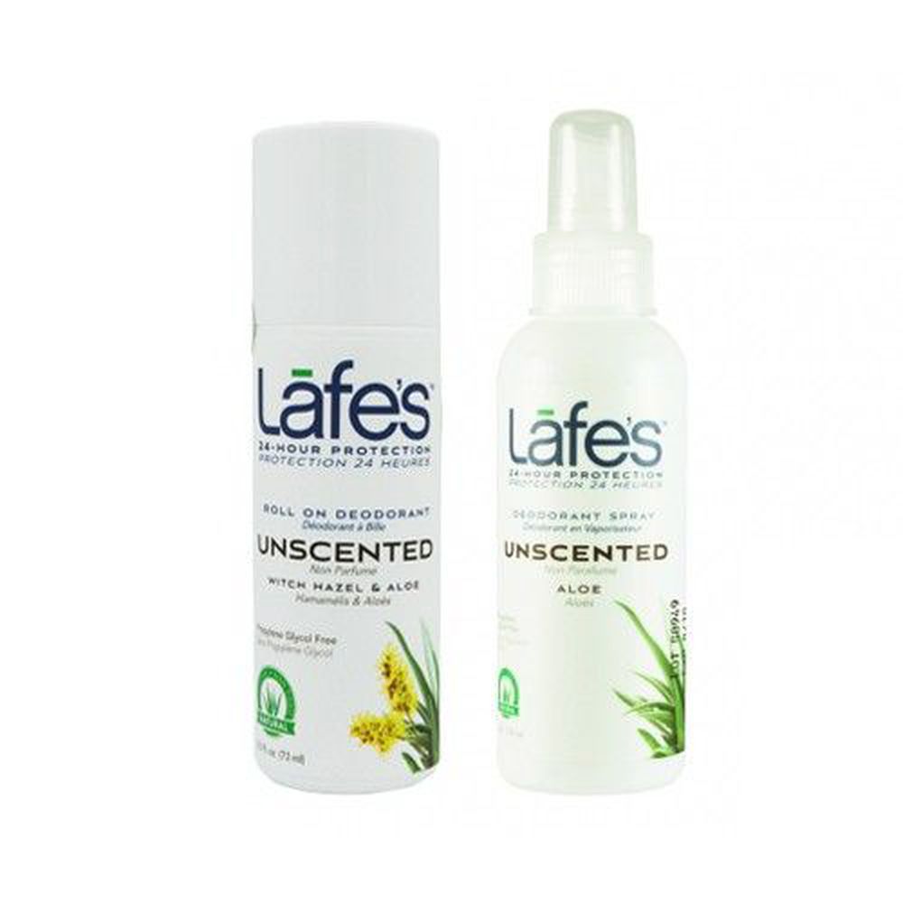 美國 Lafe's organic - 純自然體香劑+噴霧-無味