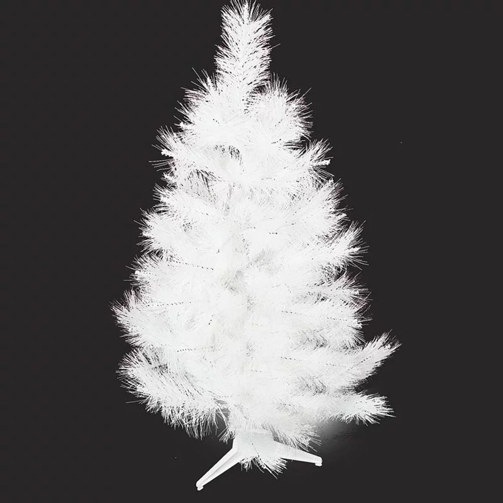 MODACore 摩達客 - 耶誕-台灣製3尺/3呎(90cm)特級白色松針葉聖誕樹-裸樹(不含飾品不含燈)