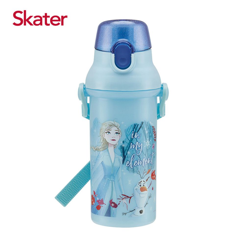 日本 SKATER - 兒童直飲冷水壺 (480ml)-艾莎與雪寶
