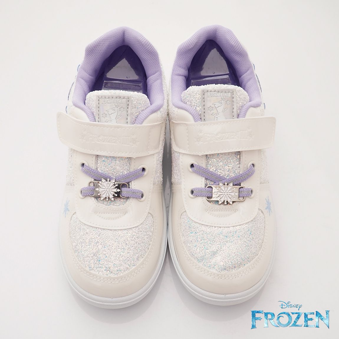 冰雪奇緣 - 台灣製冰雪奇緣休閒運動款(中小童段)-休閒鞋-白紫