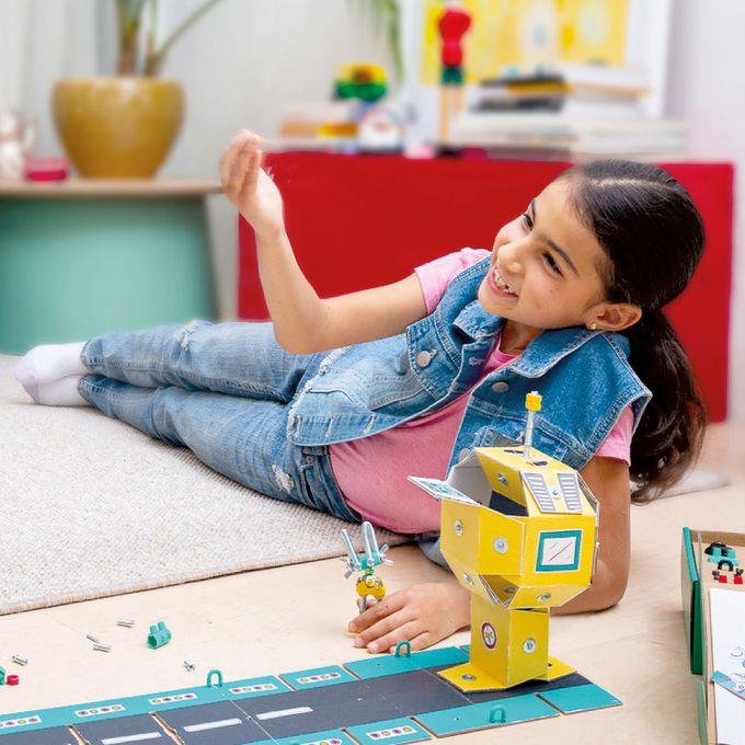 以色列 theOffBits - 機械積木-機場遊戲盒