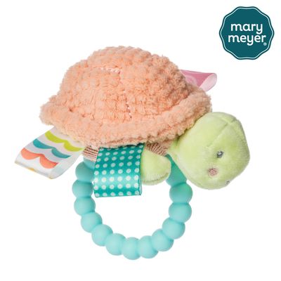 美國 MaryMeyer 蜜兒 - 標籤手搖鈴-甜美緹比龜