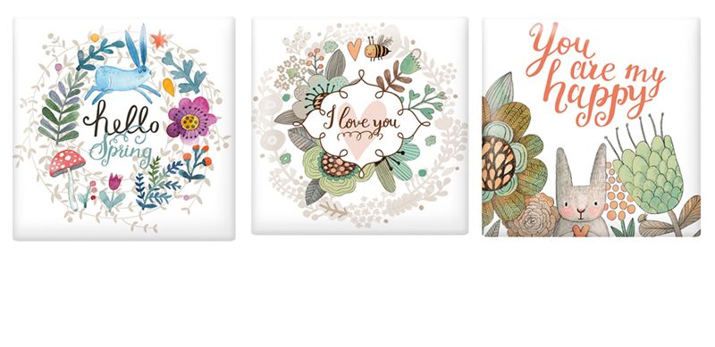 Vanibaby - 自黏式PU防撞壁貼-3片組_超厚3cm 防撞 防水 防霉 (秘密花園系列)-款式隨機3入