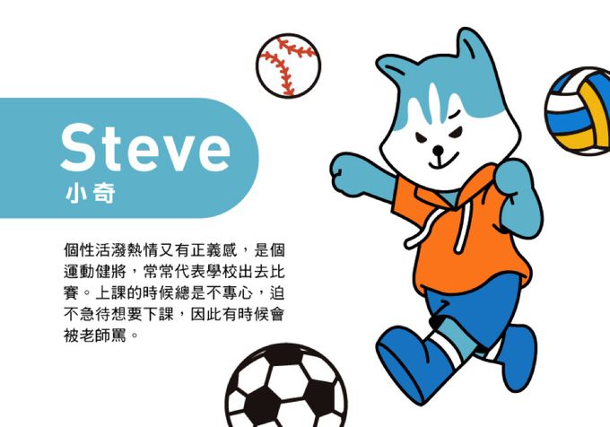 OFESE歐菲士 - 汪同學 三角原木彩色鉛筆 5支入