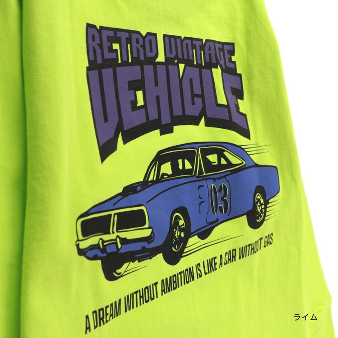 日本 BRANSHES - 100%棉 印花薄長袖上衣-漢堡-橘