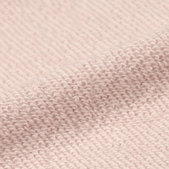 akachan honpo - 休閒上衣-下擺拼接-粉紅色