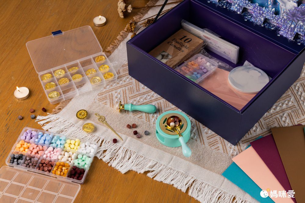 國小生療癒手作【 火漆章／封蠟 】入門超值組合非這團莫屬 ✩