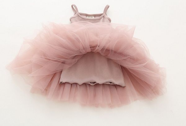 ♚公主系style♚ 網紗細肩帶紗裙洋裝