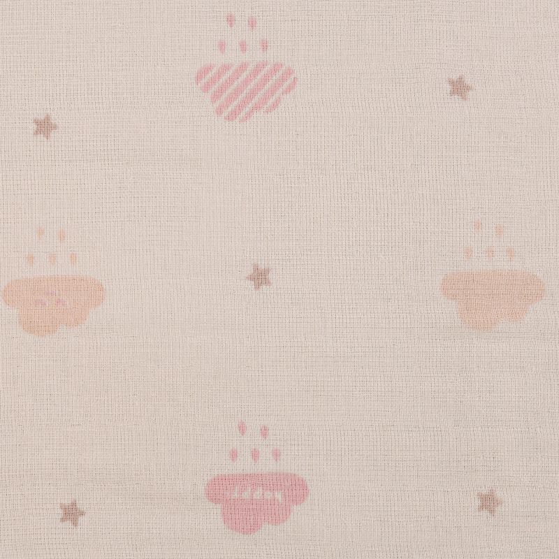 akachan honpo - 柔軟棉紗浴巾-長方形-粉紅色 (70×120cm)