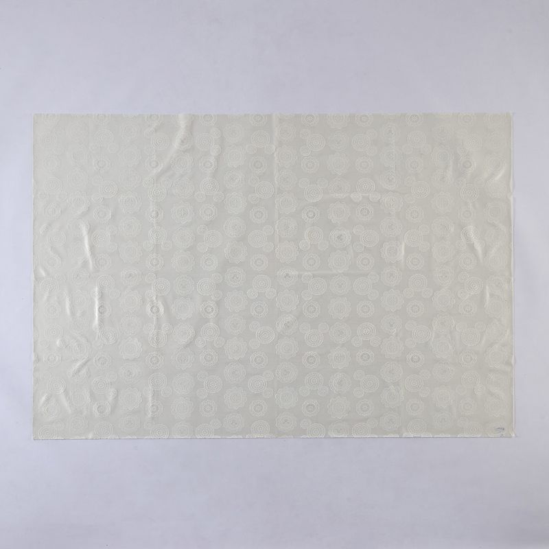 日本千趣會 - 迪士尼 防水印花桌巾-米奇蕾絲-白