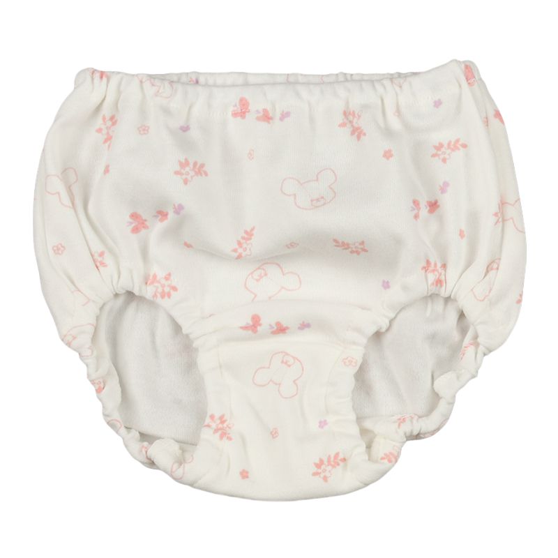 akachan honpo - 內褲2件組-小熊學校-粉紅色