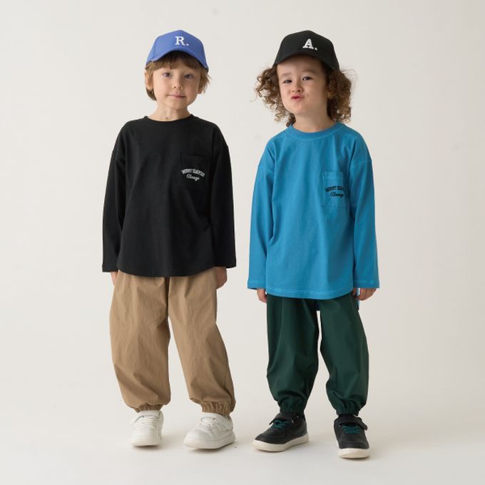 日本 b-ROOM - 100%棉 純色口袋薄長袖上衣-象牙白