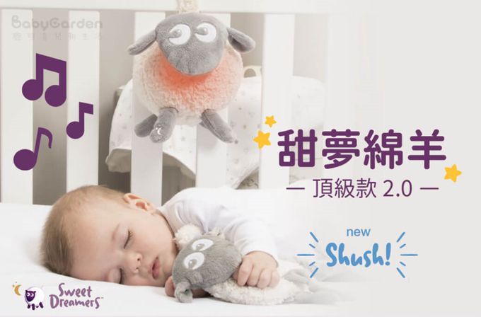 英國Sweet Dreamers - 甜夢綿羊Ewan-頂級版2.0-紫 (紫色)