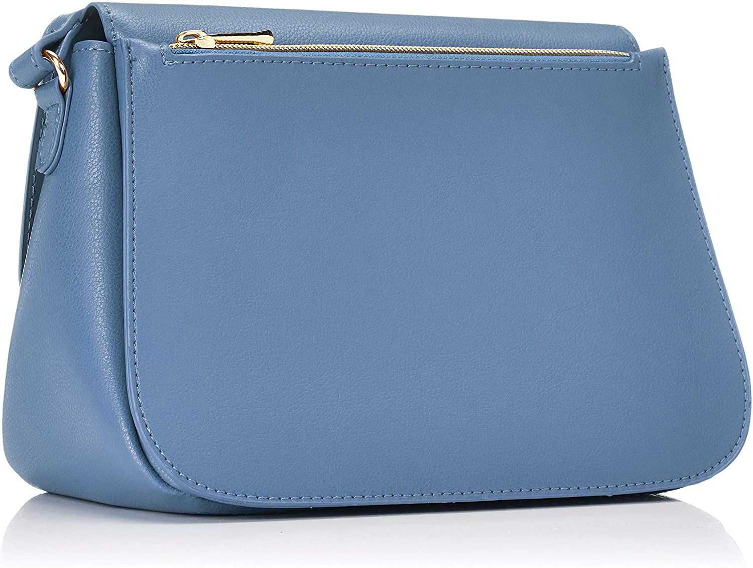 日本 Legato Largo - 輕量PU時尚單背包-BG藍灰色 (16x23x10cm 肩背約88~122cm 附IC卡夾*1)