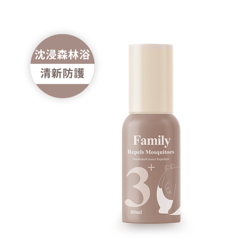 諾卡草本防蚊蟲噴霧 80ml (防蚊液/100%草本)-80ml