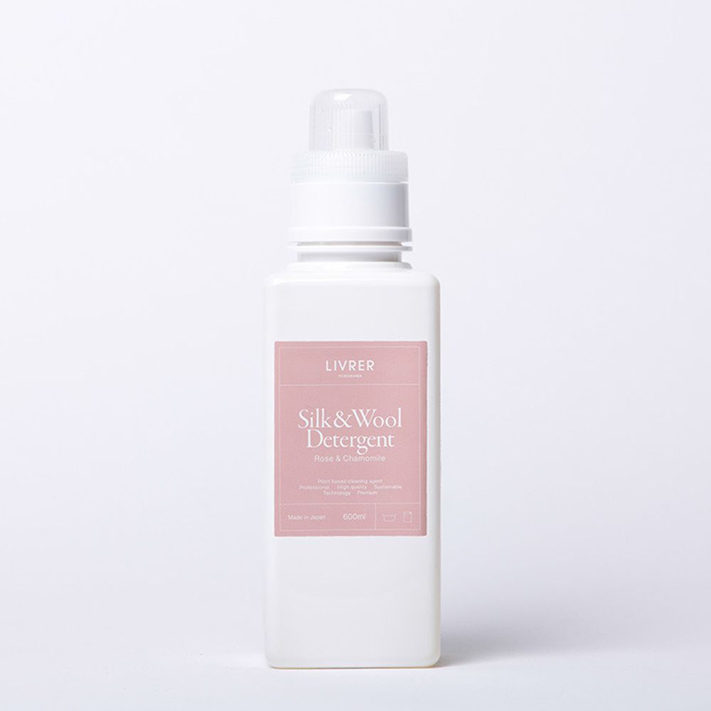 日本 LIVRER 麗芙 - 羊毛 & 絲質專用洗衣精 (玫瑰&柑橘香氛)-600ml
