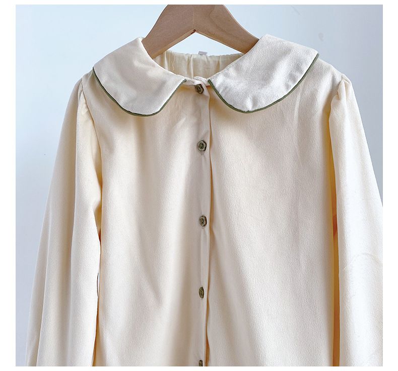 木耳邊燈籠半身裙-紅色