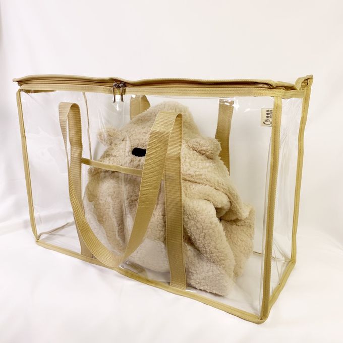 妞妞絲 - 透明棉被袋-草莓粉 (XL)