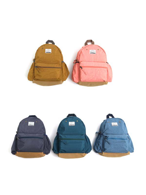 日本 OCEAN&GROUND - DAYPACK 經典後背包-VINTAGE 復古-灰藍 DB