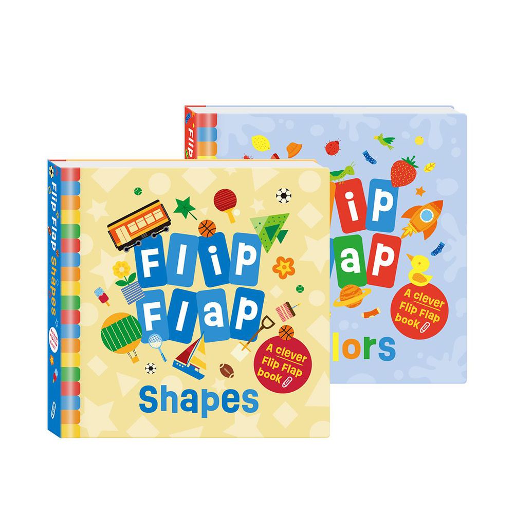 Flip Flap！ 色彩 × 形狀 認知翻翻書 (點讀筆需另購)