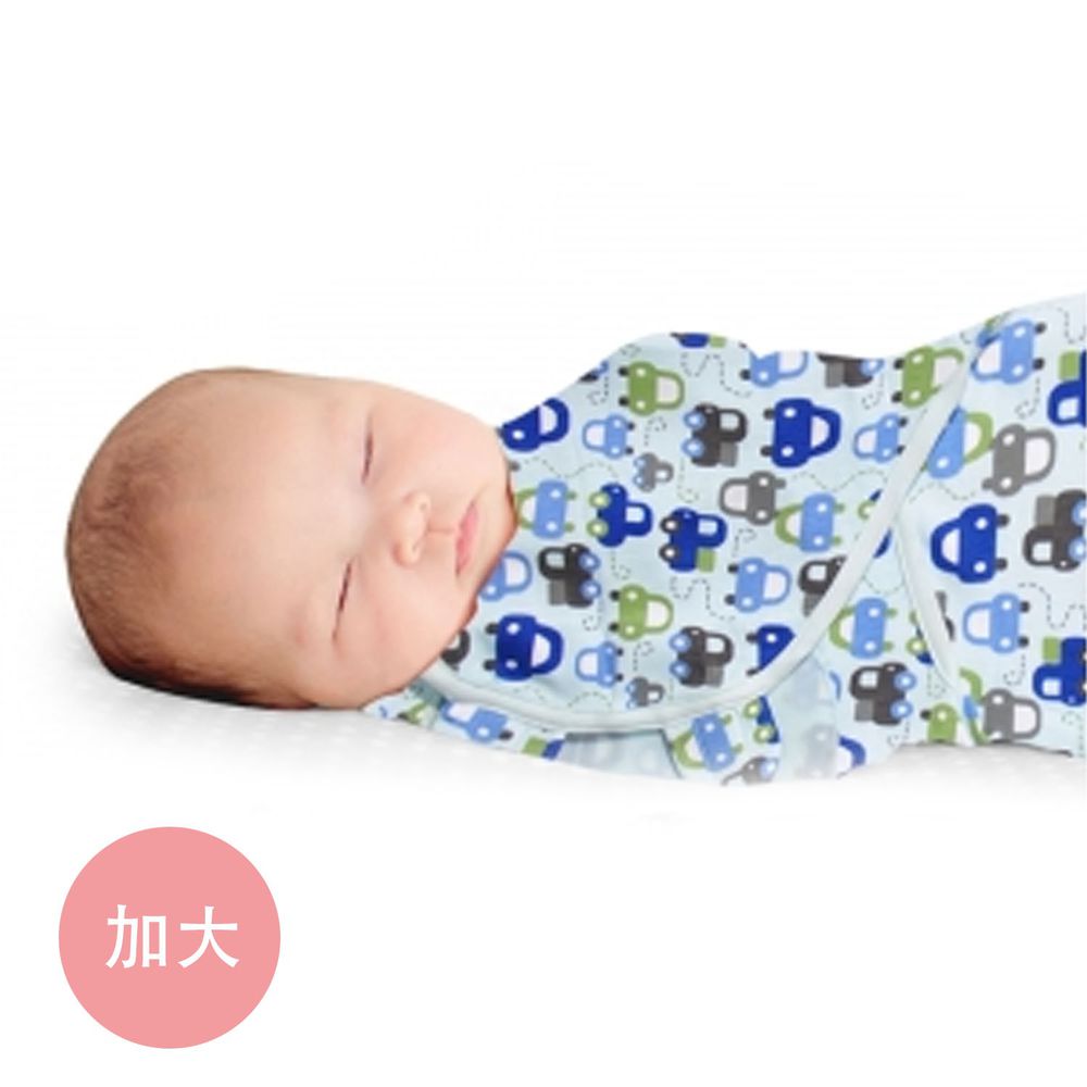 Summer Infant - 聰明懶人育兒包巾-車車樂園3入組 (加大) (適用年齡：4~6個月)