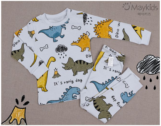 [現貨] ✦ 零碼出清價 ✭ 韓國 Maykids 有機棉長袖家居服/防踢被 ✭