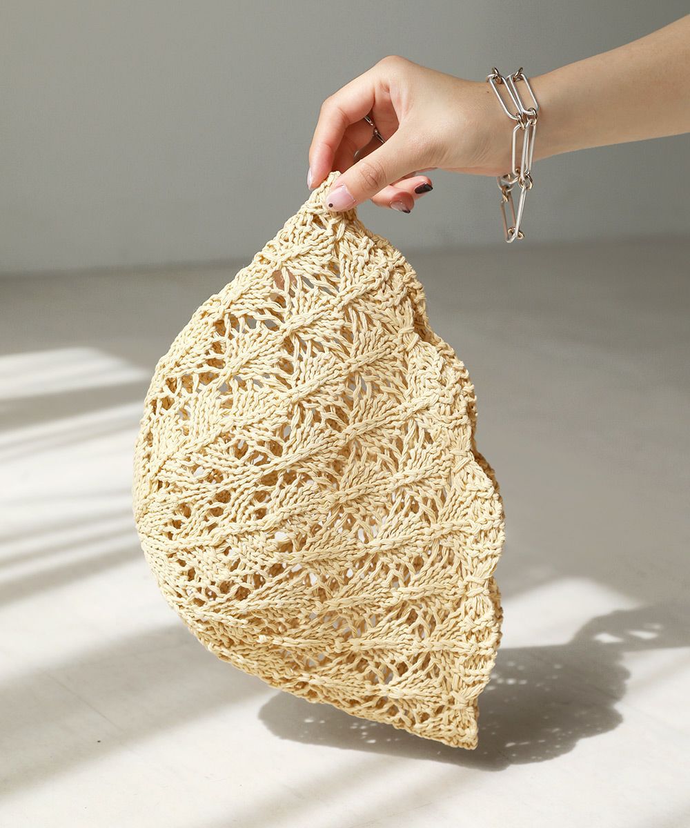 日本 Bab - 春夏定番鉤針鐘形帽-焦糖