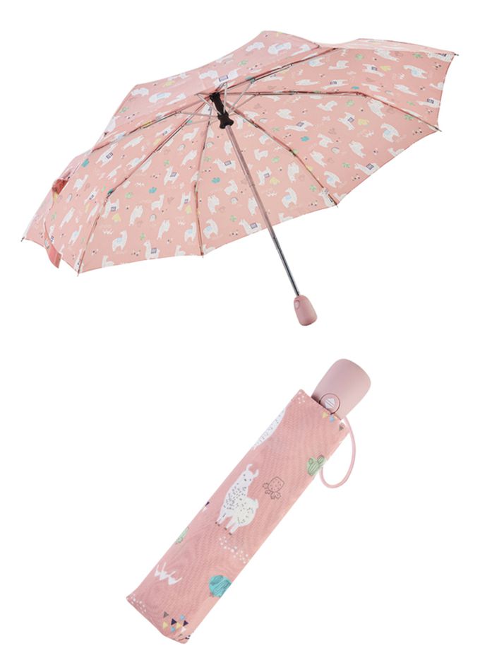 Rainstory - 抗UV隨身自動傘-羊駝-330g