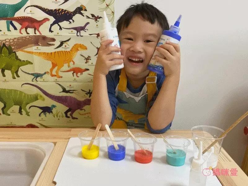 kidzcrayon - 兒童無毒顏料(手指膏/流體畫)250ml補充瓶-白