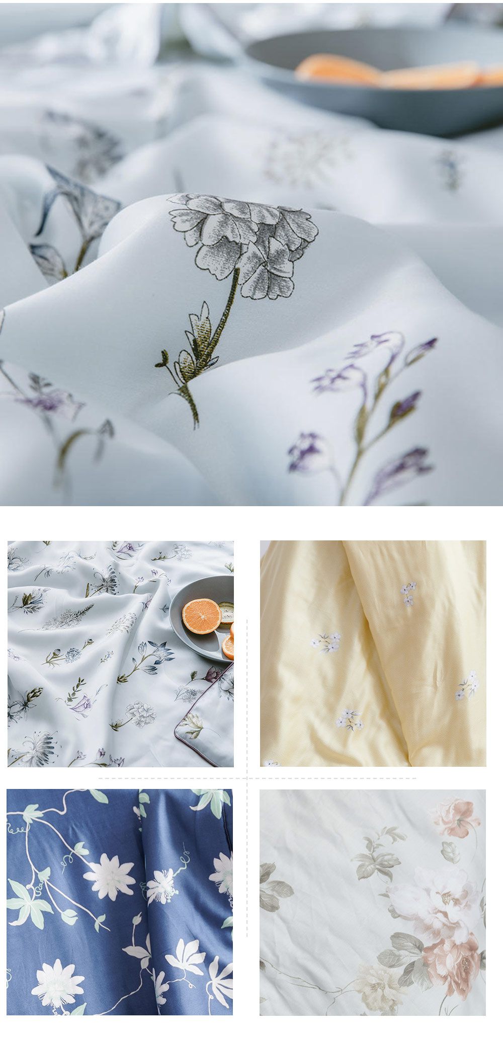 飛航模飾 - 100%天絲雙面夏涼被-150×195cm-雲淡風輕-紫 (150×195)