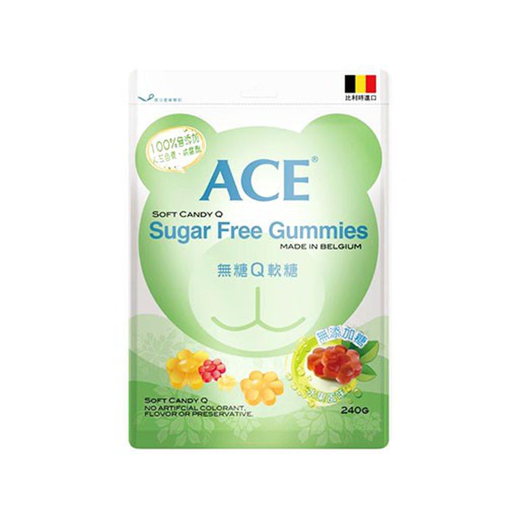 ACE - 無糖Q軟糖-240g/袋