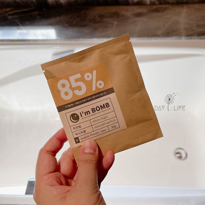 玩玩 Play - 韓國I'm BOMB甜睡仙境天然沐浴粉-蜂蜜柚子-約重30g