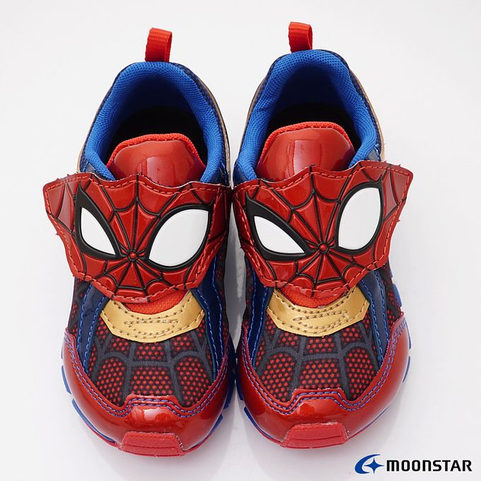Moonstar日本月星 - 漫威授權運動系列童鞋-MVL0131紅藍(中小童段)-機能運動鞋-紅藍