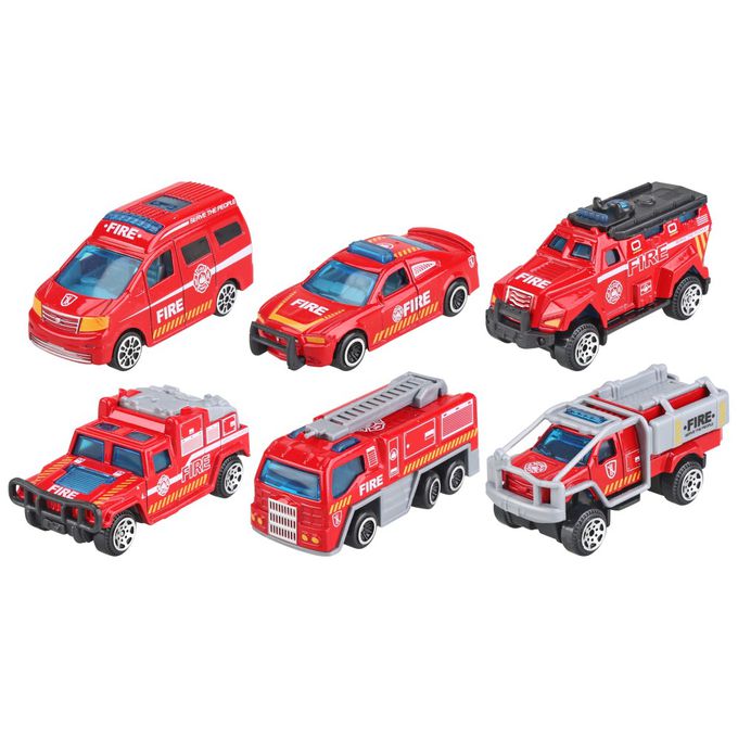 科智 - 迷你合金車-消防車系列(混款)-款式隨機