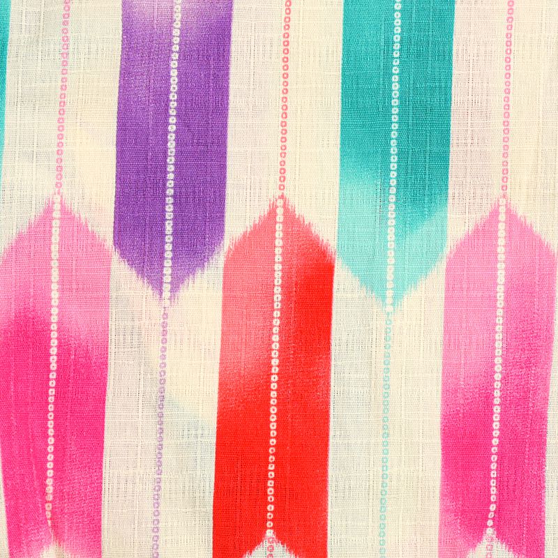 akachan honpo - 兩件式甚平-箭羽紋-粉紅色