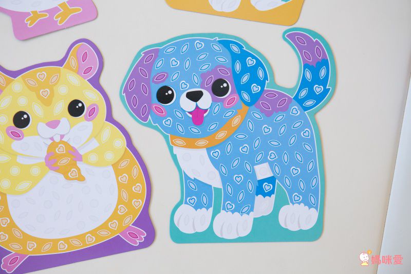 加拿大 Sticky Mosaics - 馬賽克拼貼組-小童-療癒寵物+交通工具+公主世界