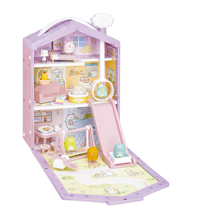 TAKARA TOMY - 角落小夥伴娃娃屋(紫)