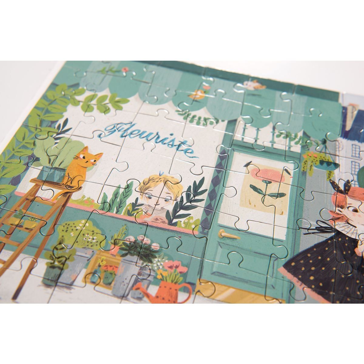 Moulin Roty - 巴黎女孩拼圖(140片)