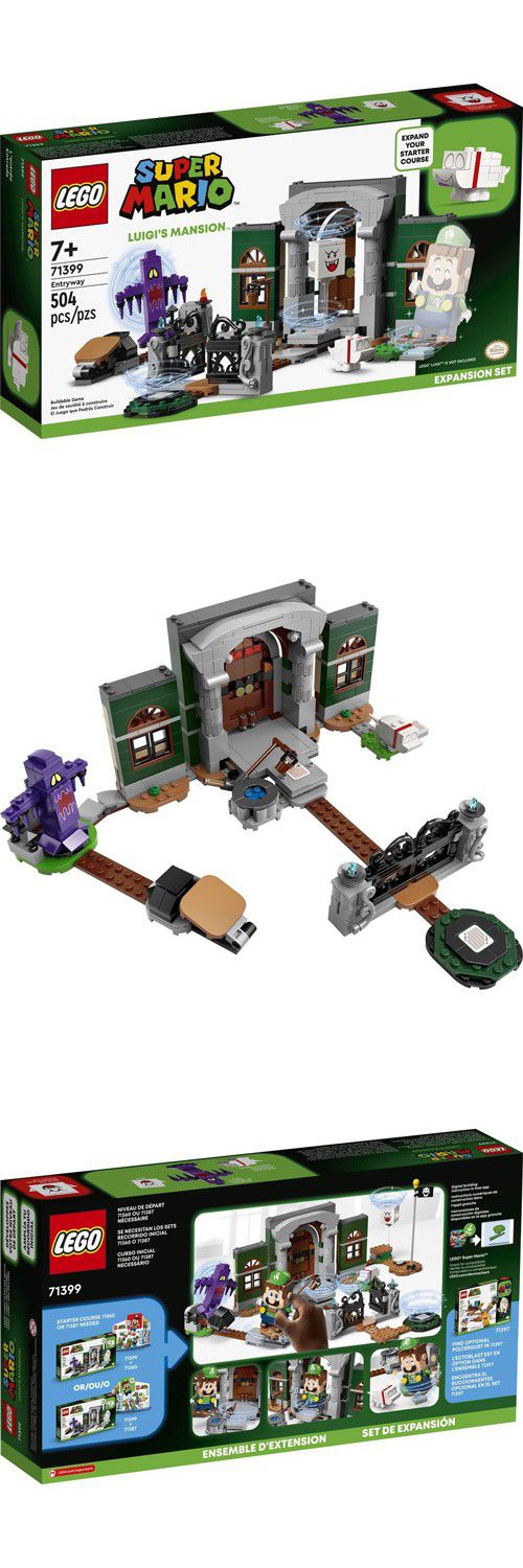 樂高 LEGO - 樂高積木 LEGO《 LT71399 》超級瑪利歐系列 - 路易吉洋樓 入口-504pcs