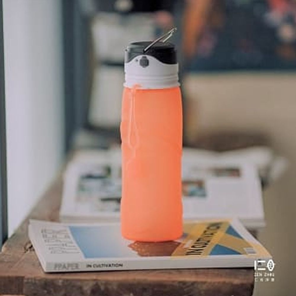 仁舟淨塑 - 捲捲矽光瓶-朝陽橘