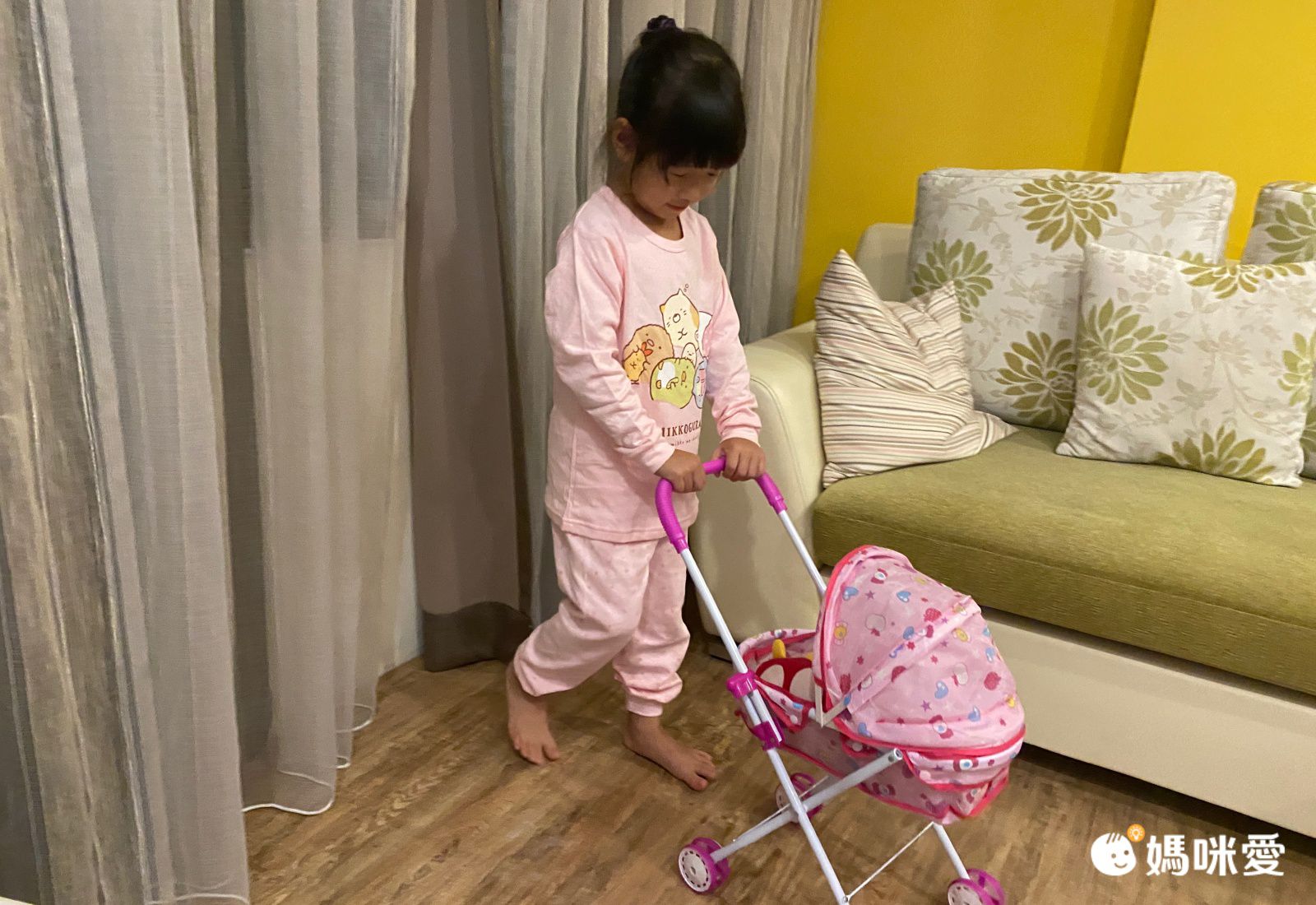 角落小夥伴 - 100%純棉角落生物男童厚棉套裝-藍