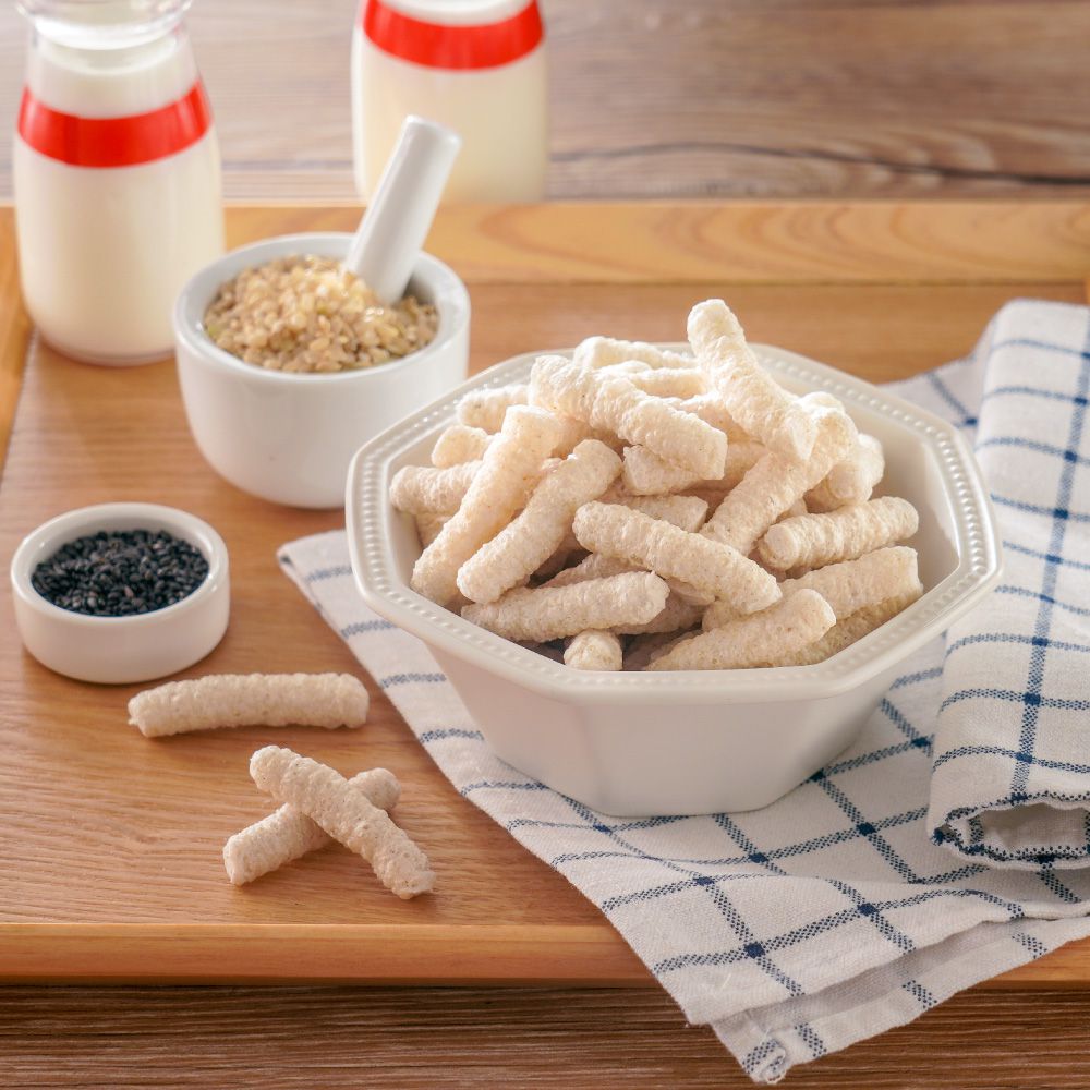 芽米寶貝 - 棒狀米餅（芝麻）-5m+-常溫-50g/包