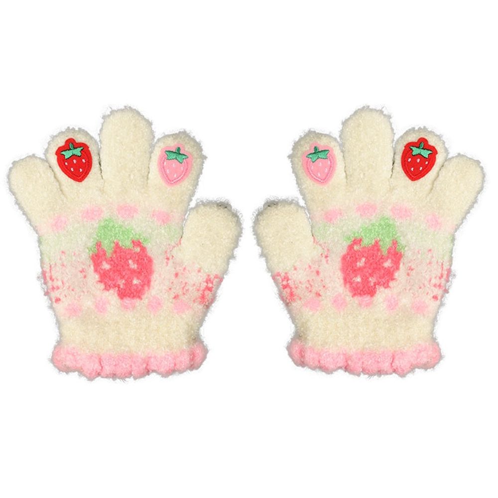 5指手套-指尖草莓-日本製