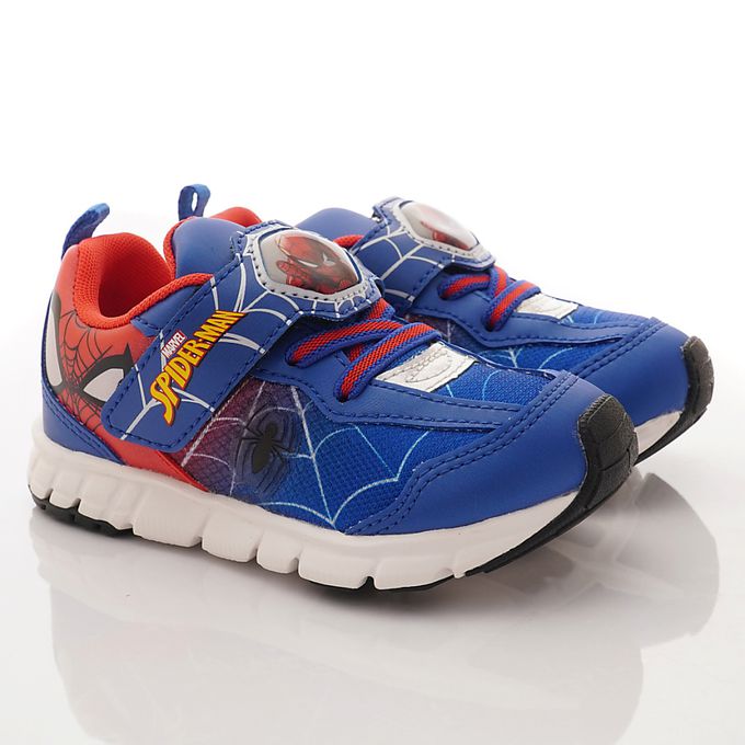Moonstar日本月星 - 漫威聯名運動鞋-蜘蛛人(中小童段)-運動鞋-藍